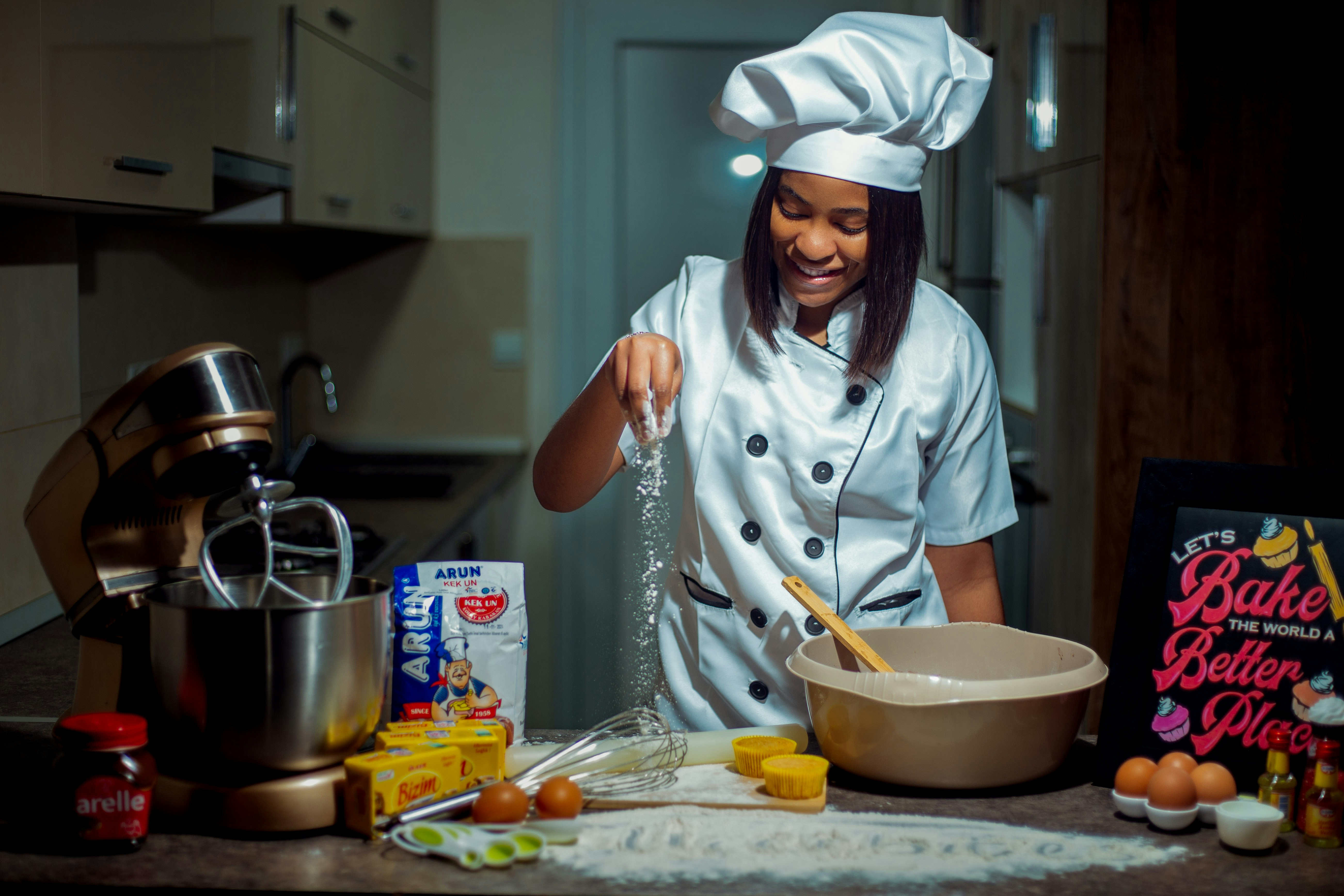 Chef Link Nigeria — professional chef plating a dish